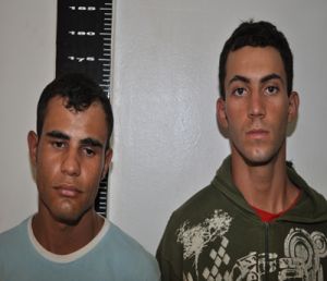 Wagner Paulino e Wirlei Garcia de Souza, acusado de assaltar farmcias