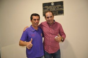 Neilo, com Prefeito Rogrio Rasalin