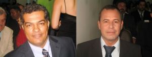 Os vereadores Edgar Jos de Lima e  Milton Alves Pereira