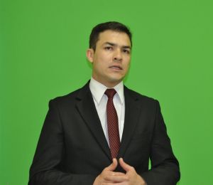 Delegado titular da comarca, Alexandro Mendes de Araujo. 