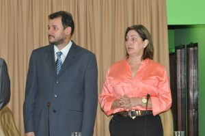 Prefeito Waldeli e esposa vereadora urea