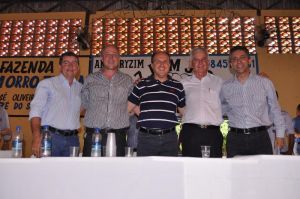 Prefeitos Getlio, Baird, deputado Junior, Ildomar e Esacheu