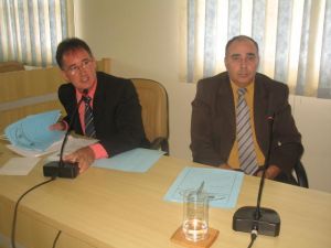 Vereador Moacir Justino, e Jos Paulino