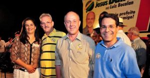 Secretaria de Promoo Social, Dione, Geraldo, Baird e Marcus Garcia