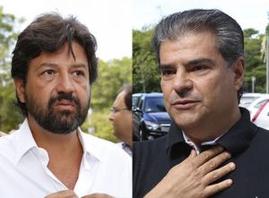 Deputado federal, Luiz Luiz Henrique Mandetta,(DEM) ex-prefeito Nelson Trad Filho