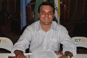 Presidente da Cmara Municipal de vereadores do Municpio de Chapado do Sul, Dudu Belotti