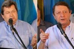 Os deputados estaduais Onevan de Matos e Ary Rigo