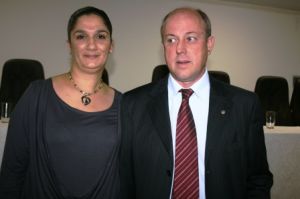 Secretria de Promoo Social, Dionne do Nascimento Delgado Baird, prefeito Jesus Queiroz Baird 